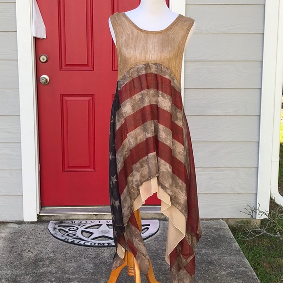 Dresses & Skirts - 🎉4th of July❣️ American Flag Party Perfect Tunic